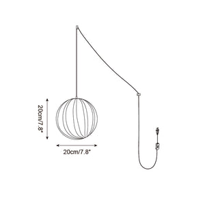 Solstice Plug In Pendant Lamp
