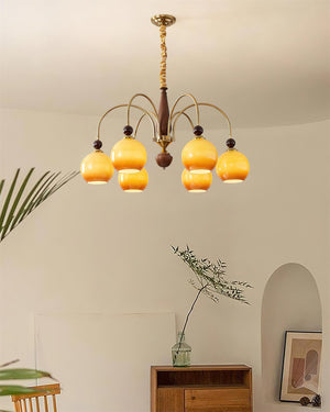 Solstice Glow Chandelier