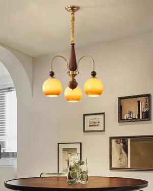 Solstice Glow Chandelier