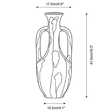 Vaso de Cerâmica Solviera — Desenhos técnicos 4
