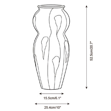 Vaso de Cerâmica Solviera — Desenhos técnicos 7
