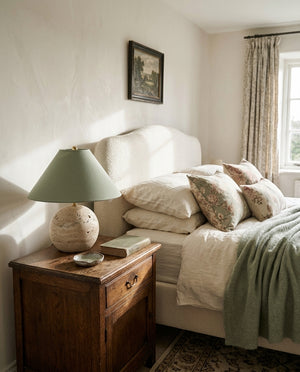 Sorellin Travertine Table Lamp