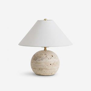Sorellin Travertine Table Lamp