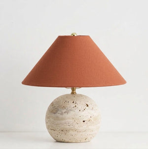 Sorellin Travertine Table Lamp