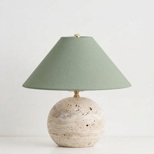 Sorellin Travertine Table Lamp