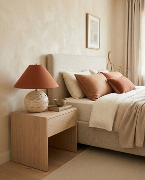 Sorellin Travertine Table Lamp