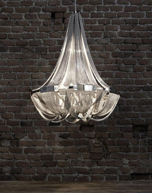 Tassel Aluminum Chain Chandelier