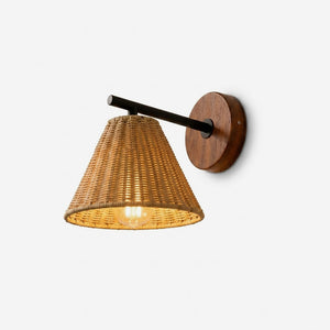 Sovara Rattan Wall Sconce