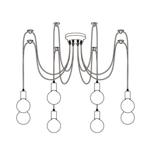Spider Ceiling Chandelier