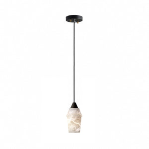 Spindle Alabaster Cluster Chandelier