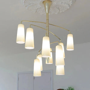 Spiral Tiered Chandelier