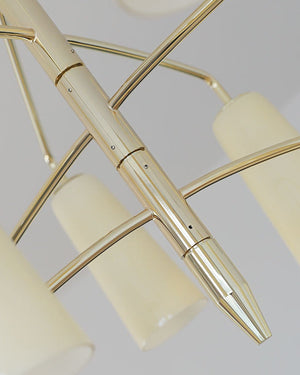 Spiral Tiered Chandelier