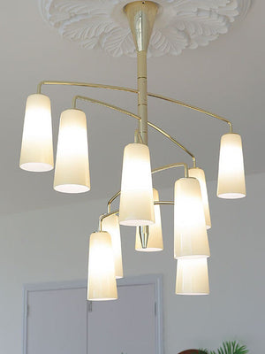 Spiral Tiered Chandelier