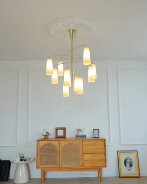Spiral Tiered Chandelier