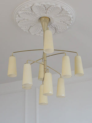 Spiral Tiered Chandelier
