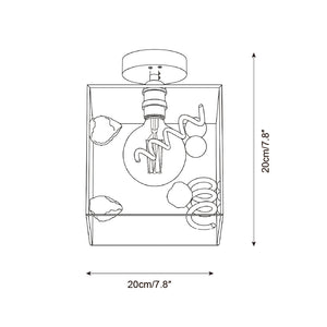 Spirielle Semi-Flush Mount