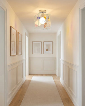 Spirielle Semi-Flush Mount
