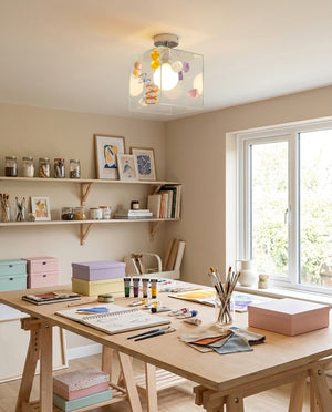 Spirielle Semi-Flush Mount