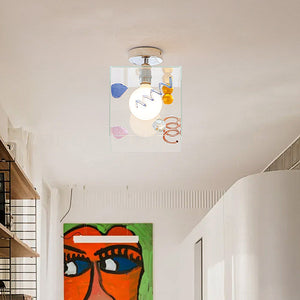 Spirielle Semi-Flush Mount