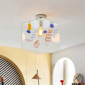 Spirielle Semi-Flush Mount
