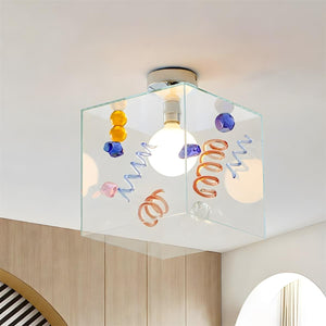 Spirielle Semi-Flush Mount