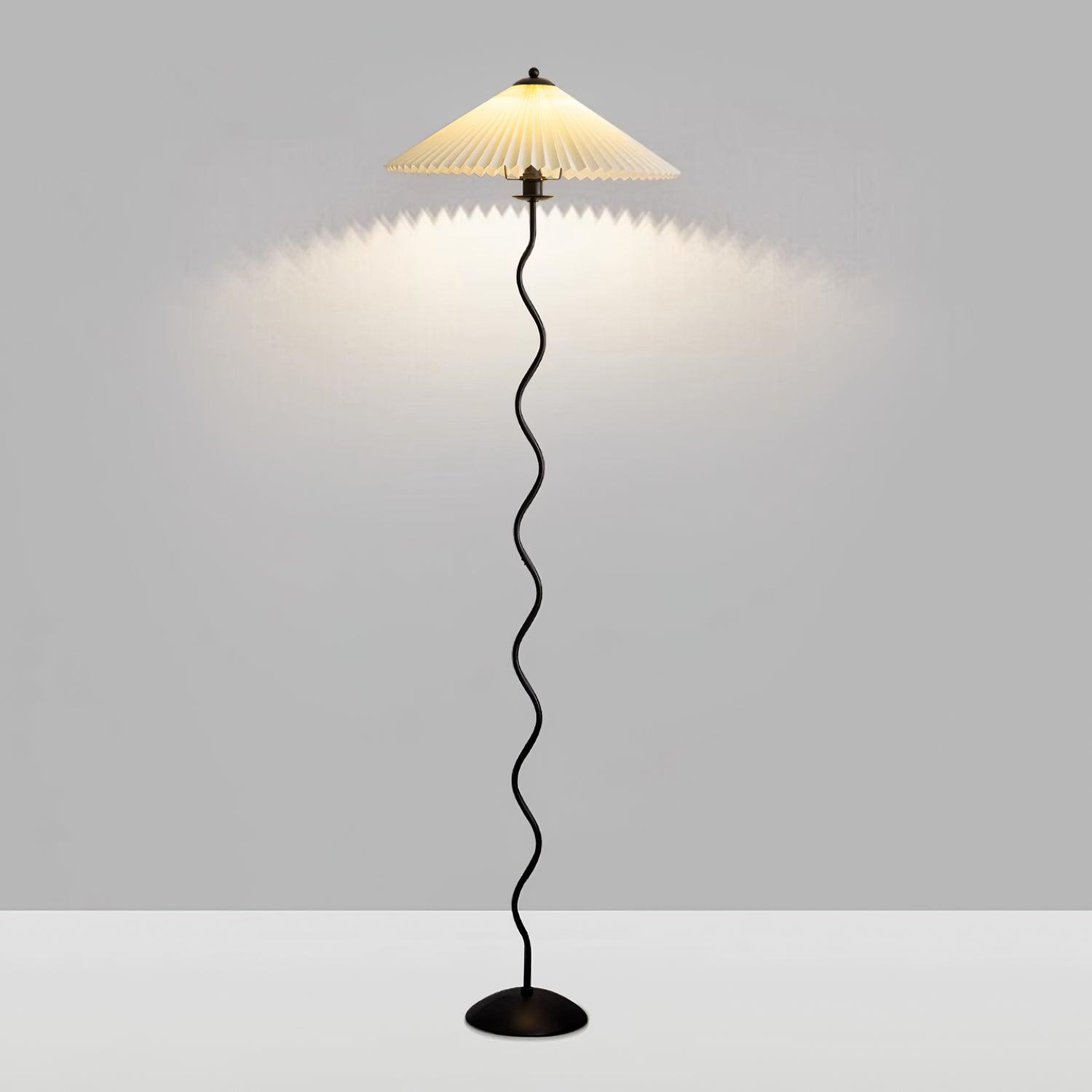 Squiggle Floor Lamp 17″- 59″ - Docos
