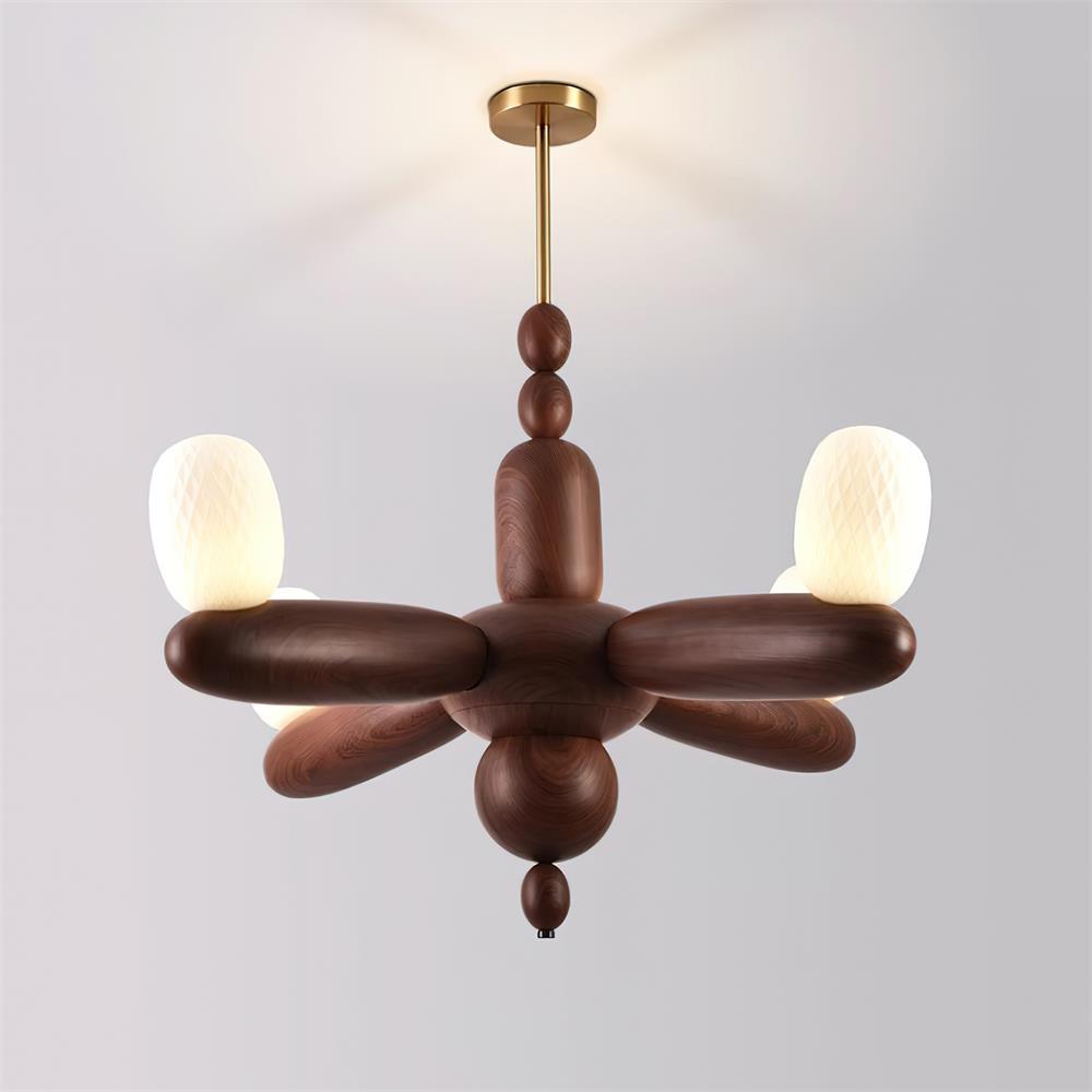 Stanza Wood Chandelier - Docos