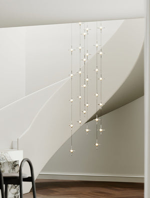 Starfall Staircase Chandelier