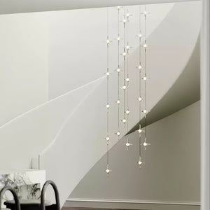 Starfall Staircase Chandelier