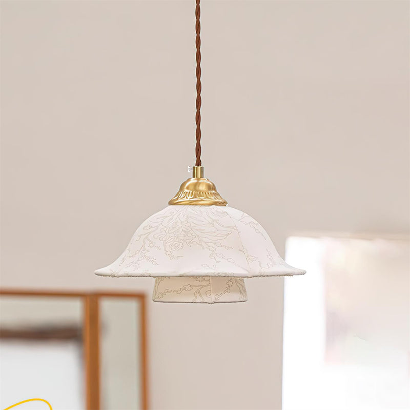 Stella Fabric Pendant Lamp – detail 4
