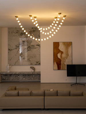 Strand Necklace Chandelier