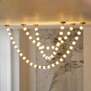 Strand Necklace Chandelier