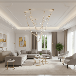 Strand Necklace Chandelier