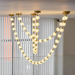 Strand Necklace Chandelier