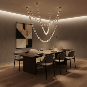 Strand Necklace Chandelier