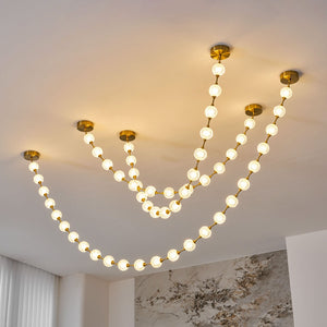Strand Necklace Chandelier