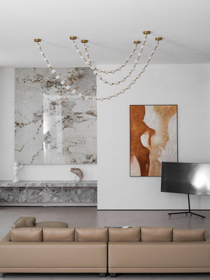 Strand Necklace Chandelier