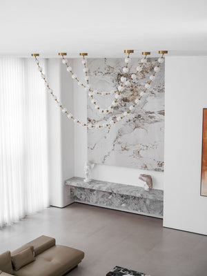 Strand Necklace Chandelier