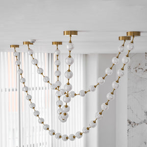 Strand Necklace Chandelier