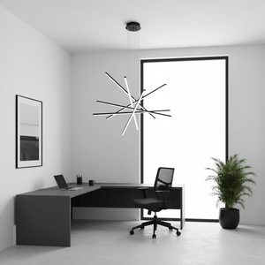 Strata Linear Chandelier