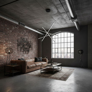 Strata Linear Chandelier