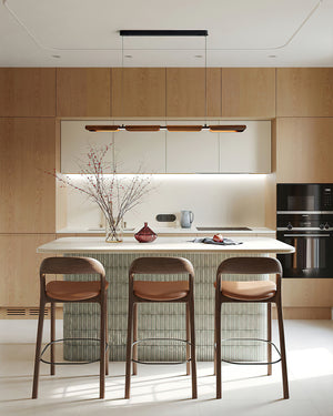 Strata Wood Chandelier