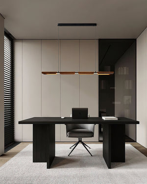 Strata Wood Chandelier