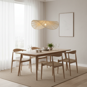 Straw Hat Pendant Light