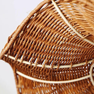 Straw Pleat Pendant Lamp