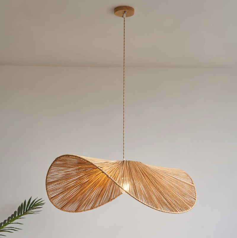 Straw Hat Pendant Light – detail 25