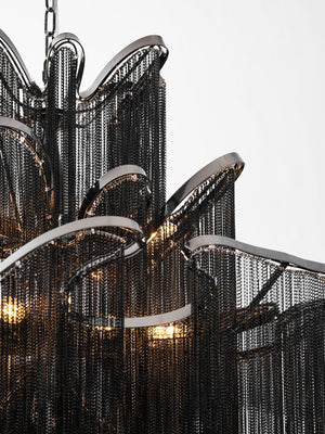 Stream Chain Chandelier