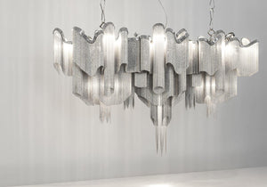 Stream Chain Chandelier