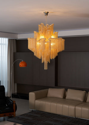 Stream Chain Chandelier