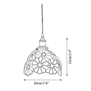 Suka Floral Pendant Light 7.8″- 5.9″